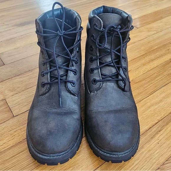 Timberland Waterproof Boots Linden 6 Inch Black Women’s Size 7.5 - Picture 7 of 10